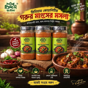 রেডিমিক্স গরুর মাংসের মসলা ১০০ গ্রাম